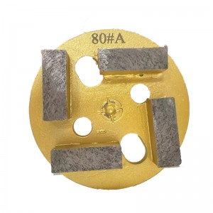 Zhongheng Floor DiamondInding Disc/concrete Metal Abrasive Disc 80#